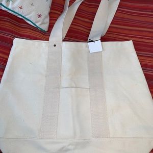 🆕 Off-white Canvas Tote Bag